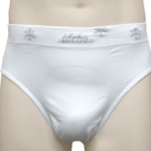 (IDEHO) 只要是男人就應擁有它－台灣玉纖維涼感無縫男三角內褲-白色 ３件入/組