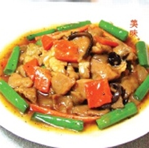 黑胡椒豬肉片