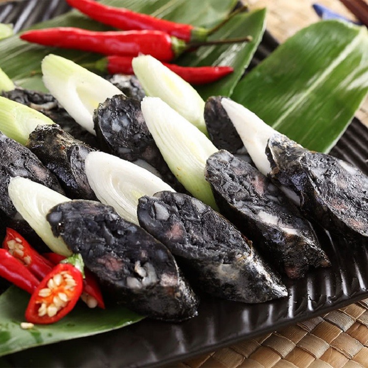 噴汁彈牙墨魚香腸300g！黑香腸/冷凍香腸/古早味/海味/碳烤香腸/飛魚卵香腸/大腸包小腸