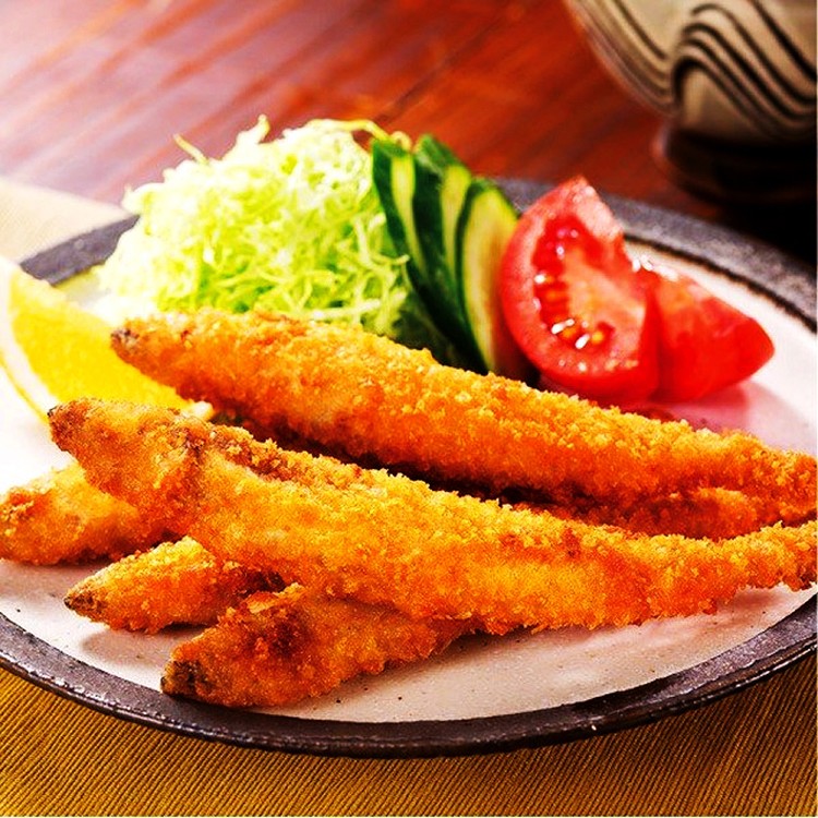 裹粉酥炸黃金抱卵柳葉魚200g！爆蛋柳葉魚/爆卵柳葉魚/喜相逢/單凍柳葉魚/柳炸葉魚