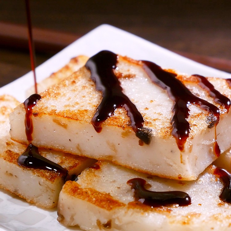 【上野物產】道地在來米製作蘿蔔糕 1包約12片 蘿蔔糕/菜頭粿/早餐店/港點/港式點心