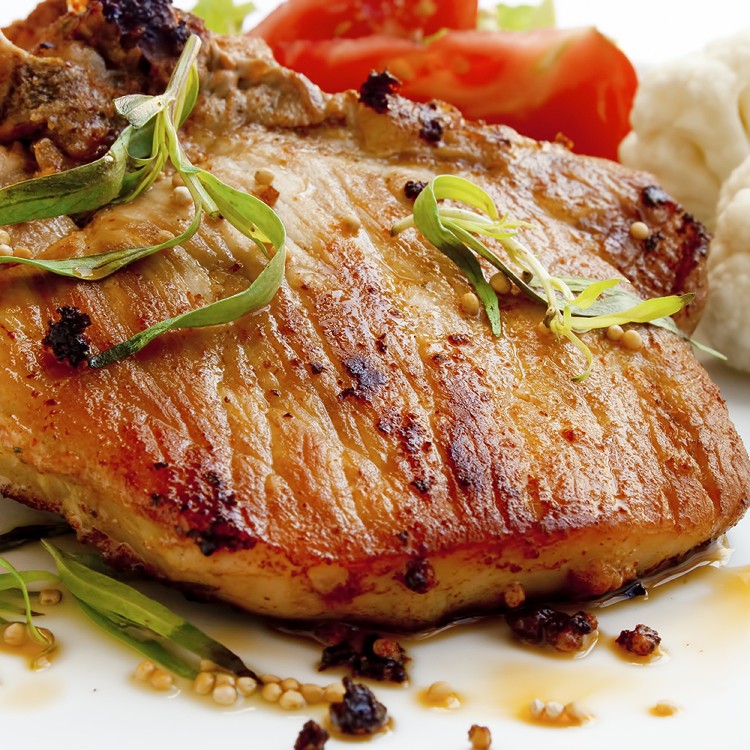 【上野物產】蒜味醬燒帶骨里肌豬排 豬排/醬燒大排/里肌/排骨 -下單就送福袋