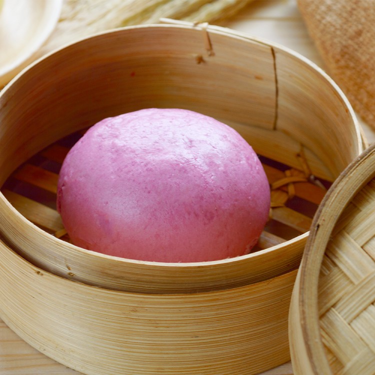 【上野物產】懷舊綿密香芋包 1包12個 香芋包/芋頭包/芋泥包/早餐/饅頭/包子/港點