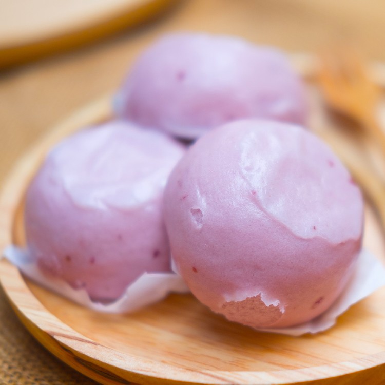 【上野物產】懷舊綿密香芋包 1包12個 香芋包/芋頭包/芋泥包/早餐/饅頭/包子/港點