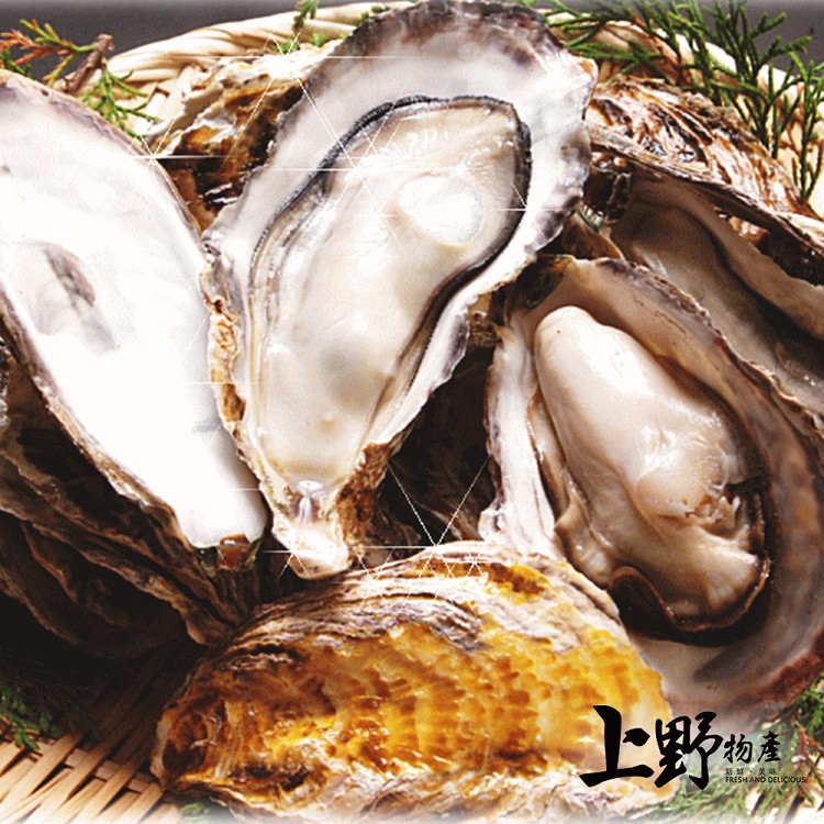 【上野物產】日本廣島進口 牡蠣180g/顆 -下單就送福袋