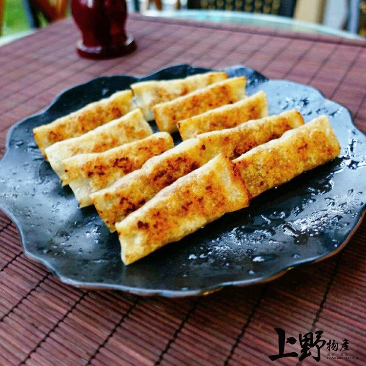 【上野物產】東北嗆鍋 嫩皮鮮肉開口鍋貼 1包約30顆