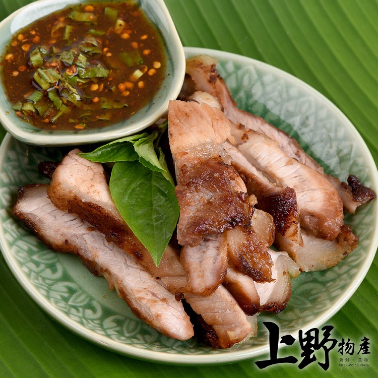 【上野物產】台灣產 雪花紋松阪豬/中秋烤肉/肉片/肉串/牛排/豬肉/烤肉/烤肉組/豬肉 -下單就送福袋