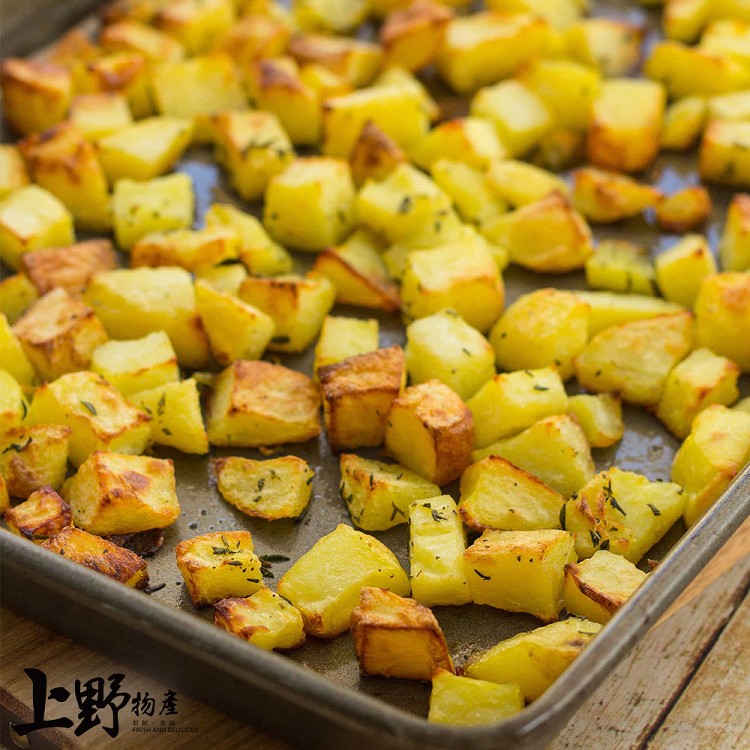 【上野物產】嚴格選用 台灣新鮮馬鈴薯 切成丁 -下單就送福袋