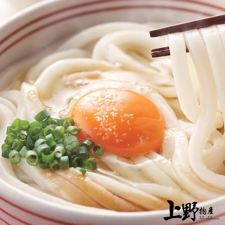 【上野物產】熟麵手打感 冷凍快煮烏龍麵/素食 低卡 -下單就送福袋