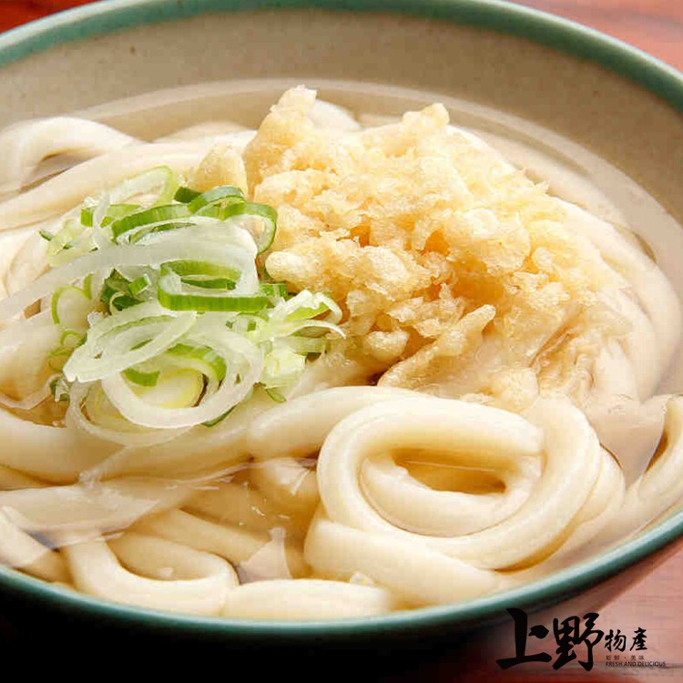 【上野物產】熟麵手打感 冷凍快煮烏龍麵/素食 低卡 -下單就送福袋