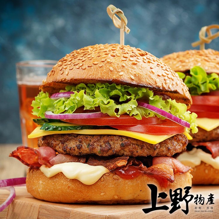 【上野物產】和牛脂香牛肉漢堡排