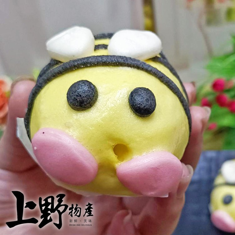 【上野物產】香甜地瓜夾心蜜蜂包-下單就送福袋