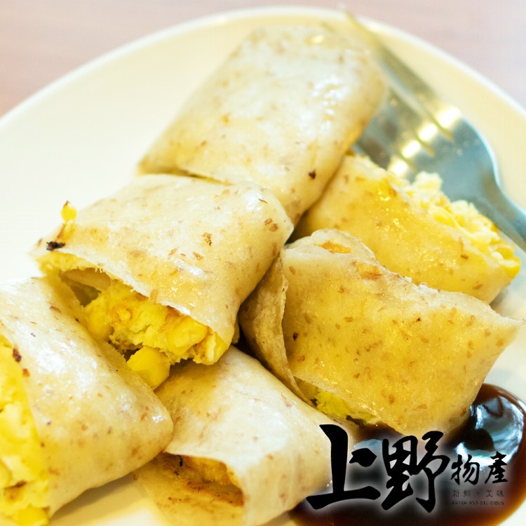 【上野物產】天然多一點 素食全麥蛋餅皮 1包30片 素食 低卡