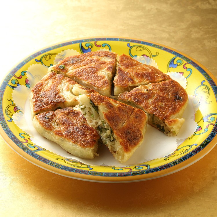 【餡老滿】台北排隊名店-老滿蔥油餅 素食 低卡