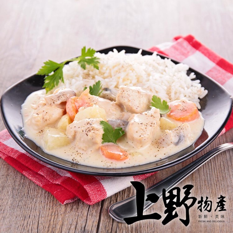【上野物產】奶油海鮮風味焗飯 冷凍食品 特價出清