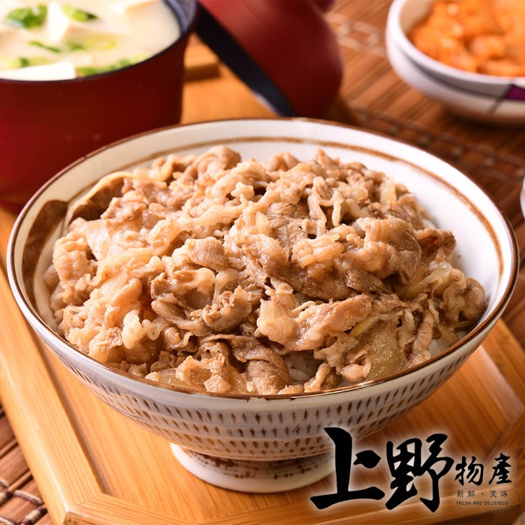 【上野物產】和風洋蔥豬肉丼飯燴飯醬包 調理包/料理包