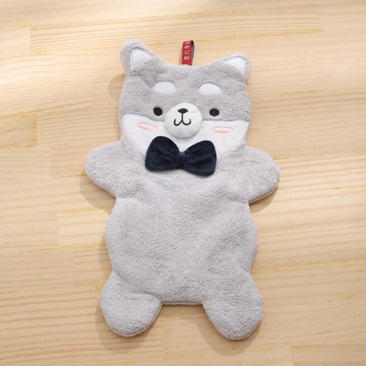 【星紅織品】可愛柴犬純棉擦手巾(5色任選)