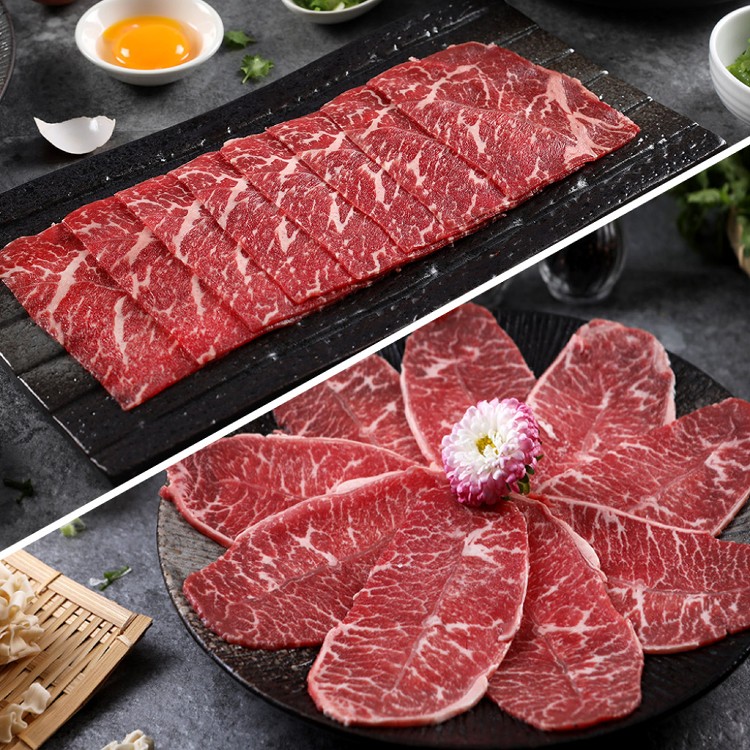 【真美味】和牛火鍋片VS板腱火鍋片任選