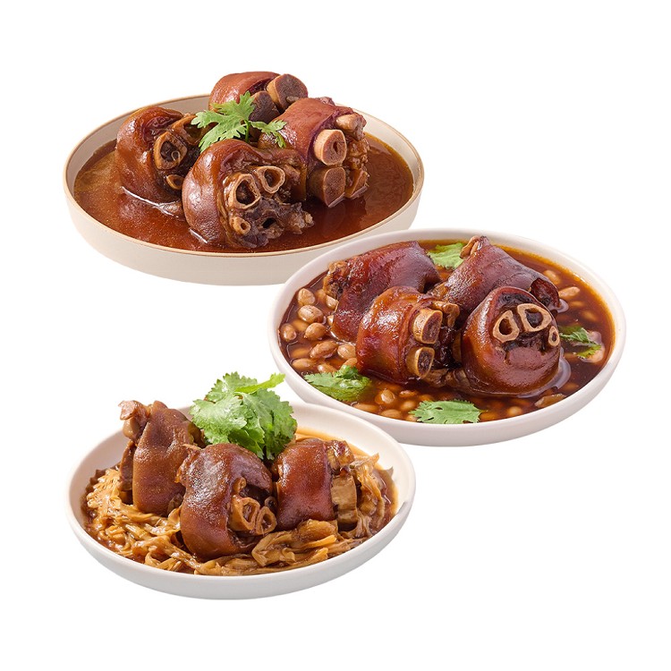 【新興四六一X真美味】古早味豬腳任選(紅燒豬腳/筍香豬腳/花生豬腳)