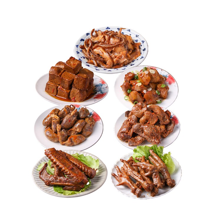 【真美味】川味香麻滷味任選(雞爪/鴨翅/雞心/雞胗/雞屁股/豬耳朵/小豆干)