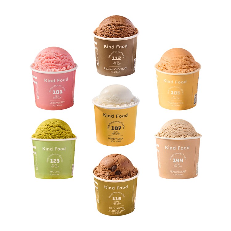 【康福先生X真美味】低卡蛋白冰淇淋多口味任選