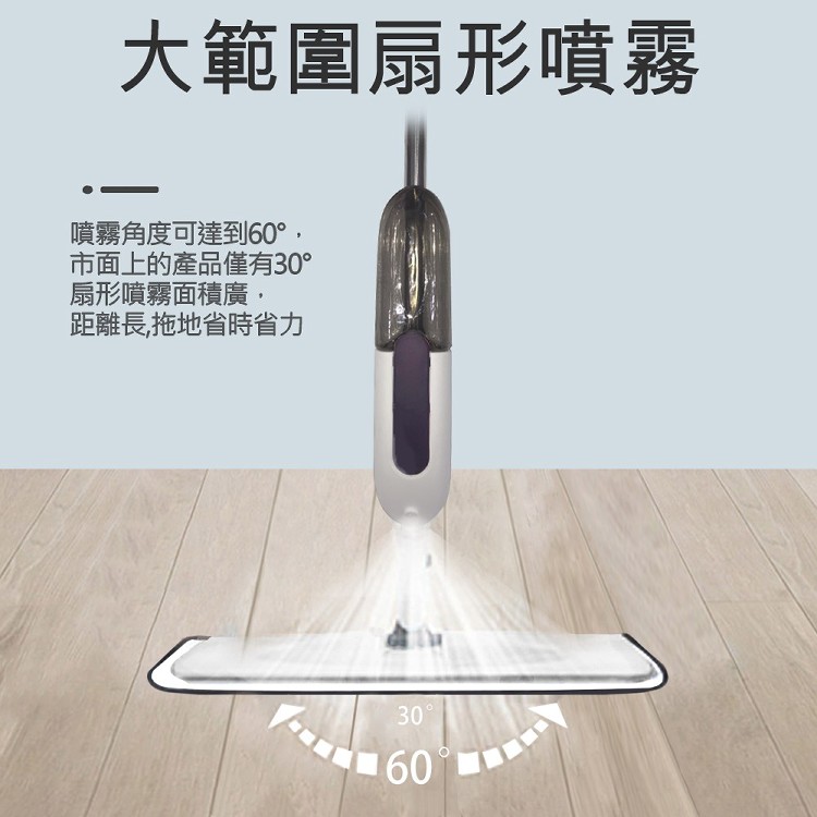 【防疫】噴霧拖把 清潔打掃更輕鬆 邊消毒邊清潔(免手擰 拖地 免手洗 平板拖把 懶人拖把)