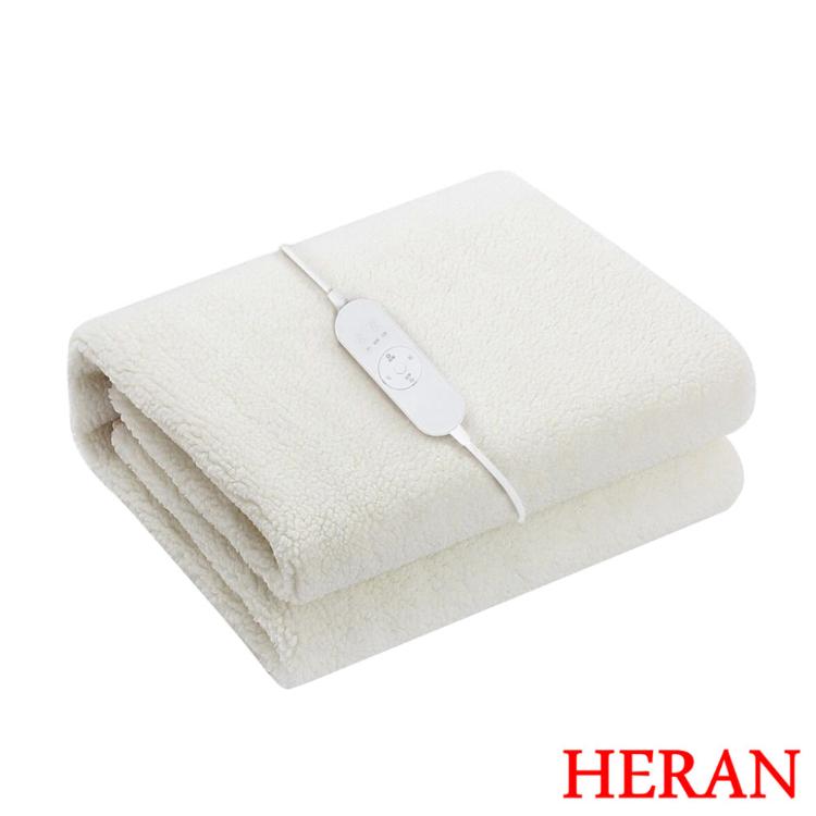 【禾聯HERAN】WIFI智能分控羊毛絨雙人電熱毯 HEB-12NB05W