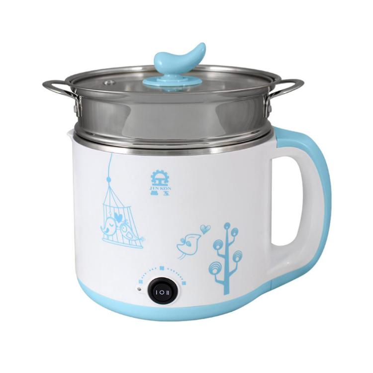 開學季租屋族特惠!【晶工牌JINKON】1.5L不鏽鋼多功能美食鍋 JK-103