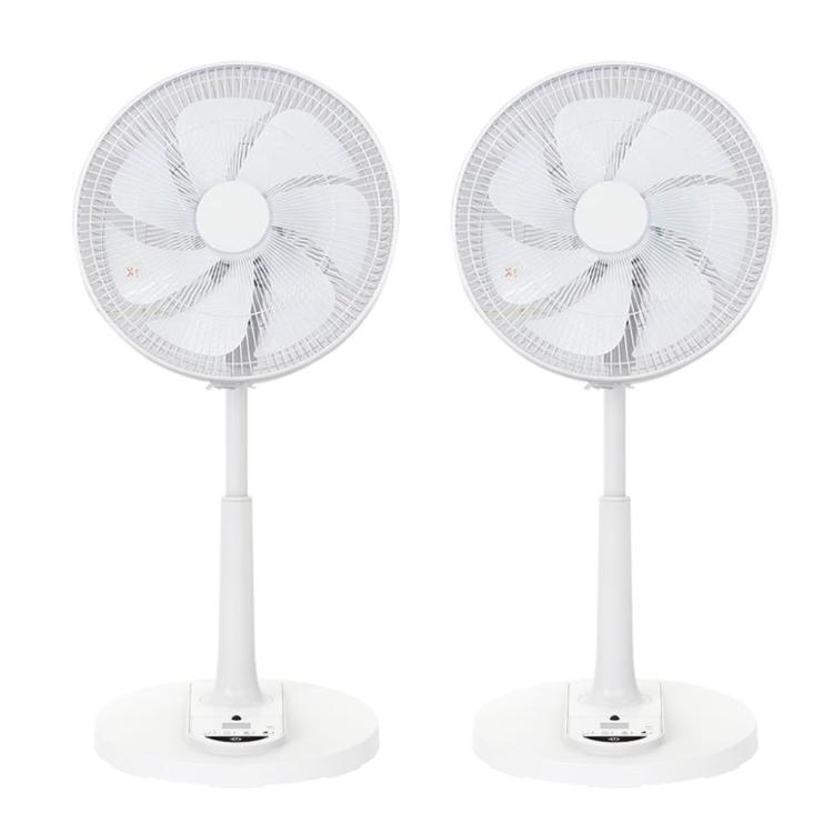 【禾聯HERAN】14吋智能變頻DC風扇 HDF-14AH740黑+白兩入組合