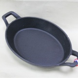 長型雙耳鑄鐵鍋 24*7*5cm