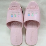 浴室拖鞋 粉色 花