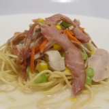 奶油煙燻雞腿肉(不含麵)