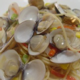 奶油白酒蛤蜊(含直麵)