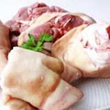 前豬腳(肥腳)(4公分切段)：約1200g