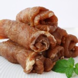 烤肉片(五香口味)：300g