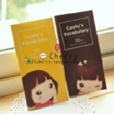 515 餅乾女孩英文單字本~4款 4款歡迎收集~(單本隨機出貨) 特價：$15