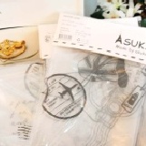 938 韓國手繪旅行居家收納袋 整理袋 防塵袋 特價：$30