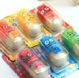 997 搞怪表情藥丸橡皮擦