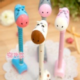 1023 日韓國文具 創意可愛超Q斑馬可站立原子筆 本月促銷品~~~ 買一送一喔