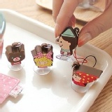 1051 韓國童話故事多功能耳機防塵塞 吸盤支架 手機鏈3.5耳機通用