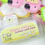 1060&hearts;可愛動物方型隱形眼鏡盒