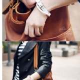 2420♥ 韓國時尚多層編織皮帶式手鍊