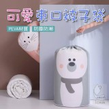可愛動物束口防潮棉被收納袋