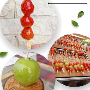 樂樂迷你糖葫蘆 (番茄串)(番茄蜜餞串)(蜜餞串)三種口味任選