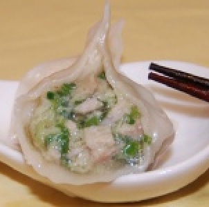 青江菜鮮肉水餃