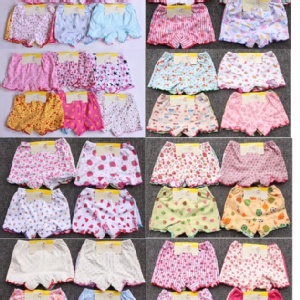 外貿內褲 兒童平角褲 寶寶內褲 麵包褲 棉兒童內褲 兒童底褲 特價：$40