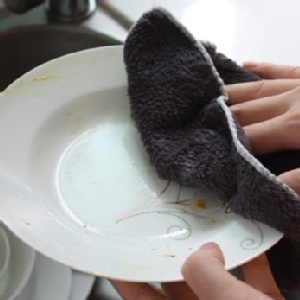 1220 木纖維不沾油洗碗巾 多功能超柔軟擦手巾