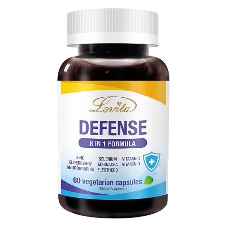 【Lovita 愛維他】金盾8合1防護素食膠囊﹝小資屋﹞(0102601)