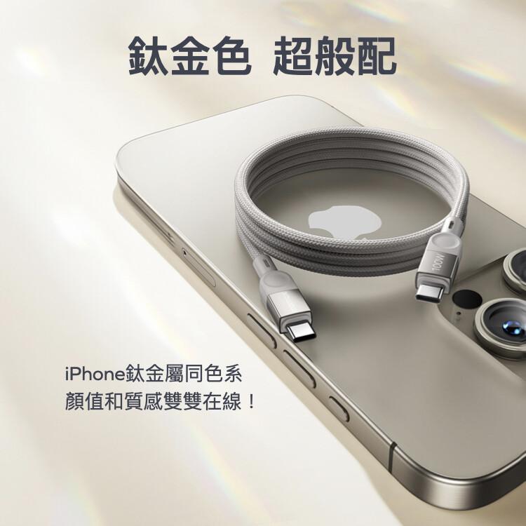 MOMAX Mag Link 1米 USB-C to USB-C 100W USB2.0 磁吸連接線