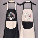春夏新款防水防油日系圍裙